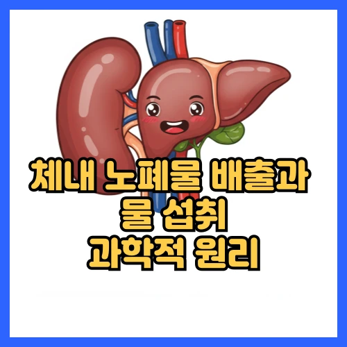 체내 노폐물 배출과 물 섭취의 과학적 원리