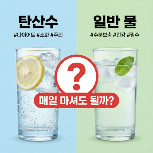 매일 마시는 탄산수